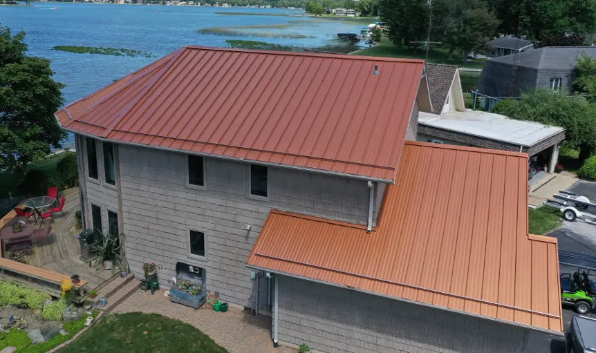 Commercial roof inspection documented in Hawthorns